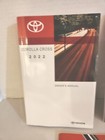 2022 Toyota Corolla Cross Factory Owners Manual Set Free Shipping
