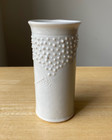 Gary Huntoon  1941-2022  5 5  Off White Mug With Embossed Beads - Vguc