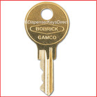 Bobrick Cat-74 Key - Paper Towel Toilet Tissue Liquid Soap Dispenser - 5 Pack