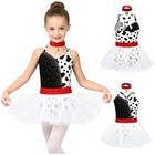 Kids Girls Tutu Dress Festivel Bodysuit Halloween Dresses Hem Cosplay Tulle