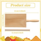 Gnocchi Board   Ravioli Rolling Pin Set Wood Pasta Cutter Homemade Pasta Tools