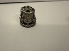 Nicholas Gish Carousel Horses Thimble  Pewter