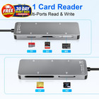 Memory Stick Pro Duo Adapter 5-in-1 Multi Memory Card Reader Supports Sd tf cf m