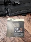 5 11 Tactical Vtac Lbe Slickstick molle Vest  Black  Regular Size  m-l   New 