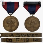 Named Army Philippine Insurrection Campaign Medal Cpl  Sweet 19th Inf   research