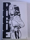 Josh Hood Original Art   Rogue From X-men   6x9   Comic Book Art Signed   Sketch