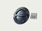 Billet Ice Tank Cap  Xl Opening  Anodized Black  Rubber Gasket And Hardware 