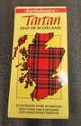 Bartholomew 90 Tartans Map Scotland 1000 Surnames History 1992 30  X 40 