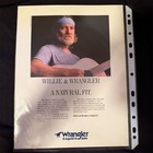Willie Nelson   Family 1986 Tour Program Original Country Music Memorabilia