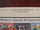 St  Vincent  1996 Disney Souvenir Sheet Mnh  see Description    Mickey s Sports
