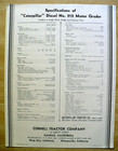 1960 s Caterpillar Model 2-12road Grader Brochure  