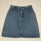 Guess Georges Marciano Vintage Denim Mini Skirt Women   s 29 Blue High Waist Usa