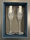 Waterford Love Wedding Vows Flute  7oz  Set Of 2  new-open Box-not Used  W tags
