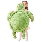  Sea Turtle Stuffed Animal Plush Toy big Large Jumbo Soft Giant Green Turtle