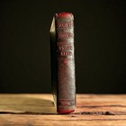 Chatham Phenix National Bank   Trust Co Antique Book Bank Leather   Steel W key