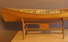   Boat Model 58  Long X 16  Folk Art Coffee Table C1900 s - Shipping Available