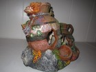 Aquarium Fish Tank Ornament Decoration Broken Jug Hiding Fish Tank Cave New 