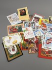 Lot Of Vintage Christmas Greeting Cards Mixed Holiday Boxed