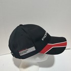 Authentic Porsche Motorsport Cap Hat Black Adjustable Embroidered Logo Racing