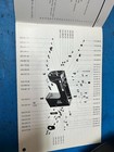Rare Genuine Vintage Printed Bernina 717-729 Sewing Machine Parts Schematic