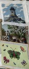 Collection Of 3 Completed Vintage Needlepoint Pieces In Excellent Condition