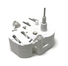  2  Vdo Metal Shaft Stepper Motor For Volvo Gauge Cluster Fuel Temp Rpm Speed