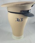 Vintage Korean War Era Usmc Marine Corps Service Hat W ega Device Size  6 7 8