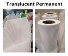 3 2mil Translucent Backlit Vinyl Decal Permanent Adhesive Solvent   Latex