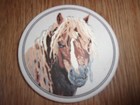 Coaster Stone Hindostone Horse Head Set Of 4 Drink Coasters