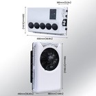 12v 12000btu Truck Cab Air Conditioner Split Ac For Semi Trucks Bus Rv Caravan