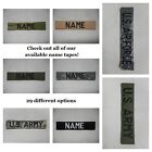 Custom Embroidered Acu Name Tape  New  Sew On 