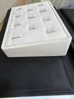 Ring Display White Leather