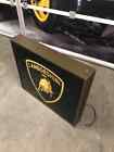 1994 Lamborghini Official Dealership Double Side Illuminated Sign