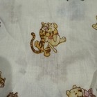 Vtg Disney Classic Pooh Fitted Crib Sheet Nursery Baby 90s Winnie The Pooh 