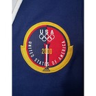 Vintage Usa Olympics Track Jacket Womens Large Red White Blue Sydney 2000 Adidas