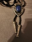 2 Lot Of 2 Indian Arrow Nature Blue Stone Western Rodeo Bolo Tie