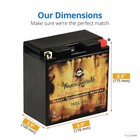 Yb16cl-b  High Performance - Maintenance Free - Sealed Agm Motorcycle Battery