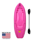 New Lifetime Wave 6 Ft Youth Kayak  paddle Included  Pink