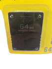64mb Black Memory Card For The Sony Playstation 2