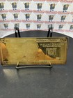 4oz Silver Bar 999 Fine  20 Dollar Bill Federal Reserve Note Gold Plate 24 Karat