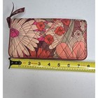 Vera Bradley Floral Zip Around Accordion Wallet Quilted Cotton Multicolor -1700