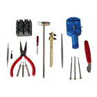 16pcs Watch Repair Tool Kit Link Remover Spring Bar Tool Case Opener Screwdriver