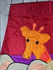 Noah s Ark Garden Flag  banner 40  X 30  Giraffe Elephant Lion Dove Noah