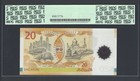 Brunei 20 Ringgit 2007 P34a Commemorative Issue Uncirculated Graded 68
