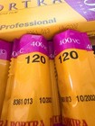3 Rolls Kodak Portra 400vc Vivid Color 120 Medium Format Film Exp  2002 Freezer