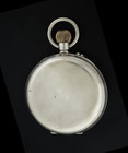 Antique 1906 Omega Goliath 69mm Steel 8 Day Travel Pocket Watch Works