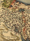 1570 Orbis Terrarum Middle East Historic Vintage Map - 24x32