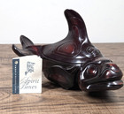 Boma Native American Orca Killer Whale Spirit Box Thomas Mcphee Canada Euc
