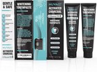 Activated Charcoal Toothpaste 2 Pack Coconut Oil Mint Fluoride Free