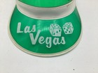 Vintage Las Vegas Casino Poker Dealer Sun Visor Gambling Cap Hat X3